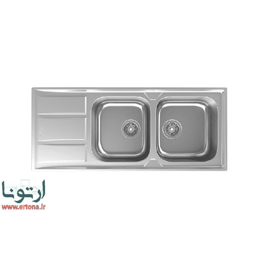 سینک استیل توکار داتیس مدل DB 180 لگن راست