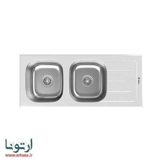 سینک شیشه ای توکار داتیس مدل DSG119U اولترا