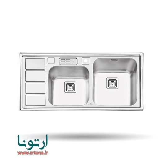 سینک توکار پرنیان استیل مدل PS1220