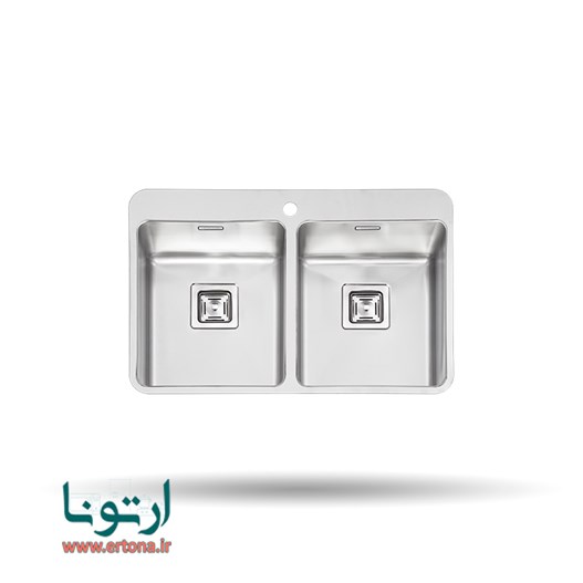 سینک توکار کورین پرنیان استیل مدل PS4207
