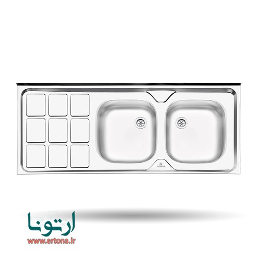 سینک روکار پرنیان استیل مدل PS3104