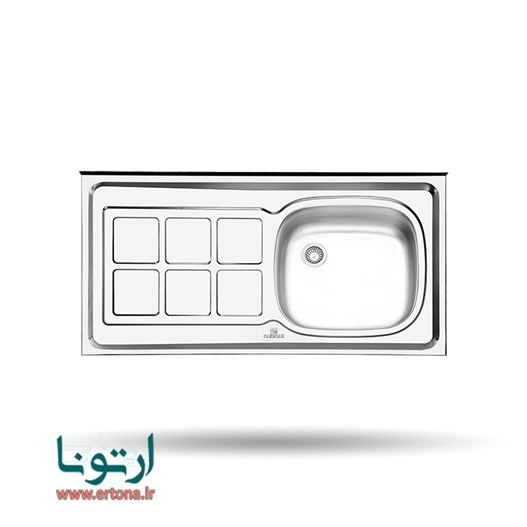 سینک روکار پرنیان استیل مدل PS3107