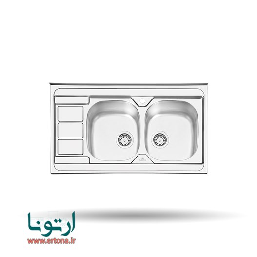 سینک روکار پرنیان استیل مدل PS1117