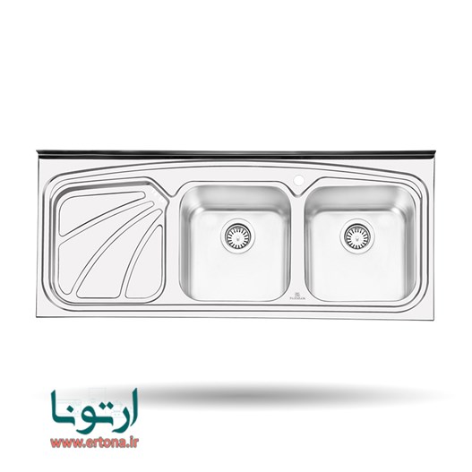 سینک روکار پرنیان استیل مدل PS1110