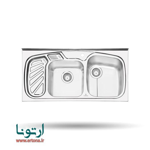 سینک روکار پرنیان استیل مدل PS1105