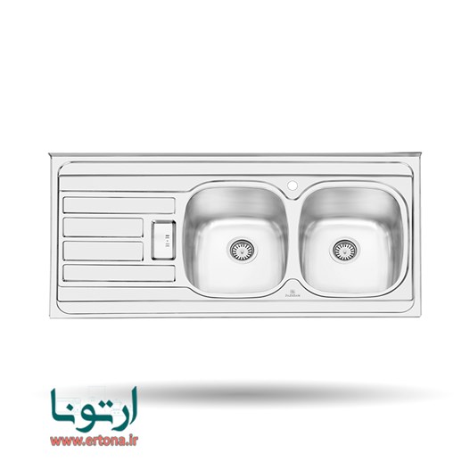 سینک روکار پرنیان استیل مدل PS1101