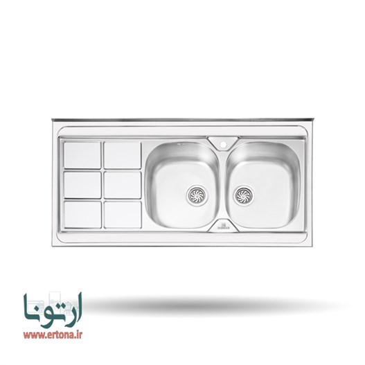 سینک روکار پرنیان استیل مدل PS1124
