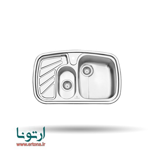 سینک توکار پرنیان استیل مدل PS1210