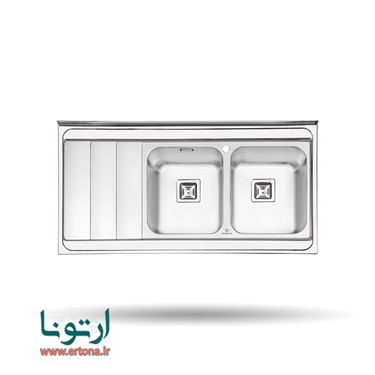 سینک روکار پرنیان استیل مدل PS1121