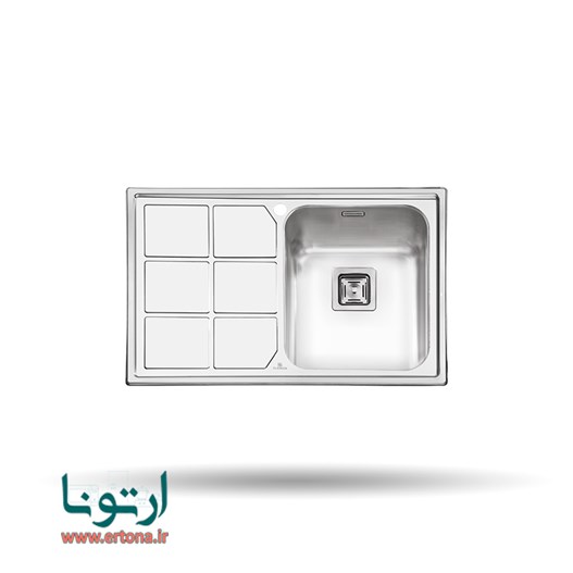 سینک توکار پرنیان استیل مدل PS1218