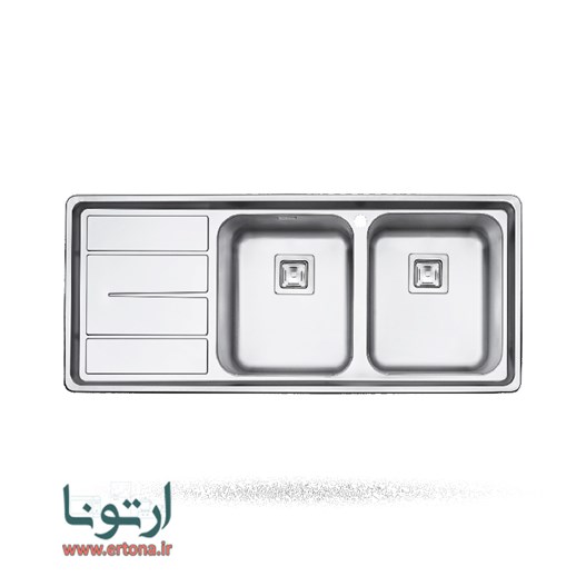 سینک توکار پرنیان استیل مدل PS1226