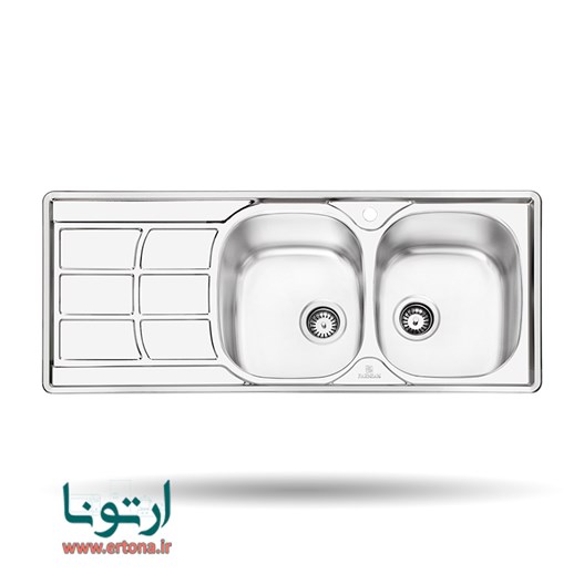 سینک توکار پرنیان استیل مدل PS1209
