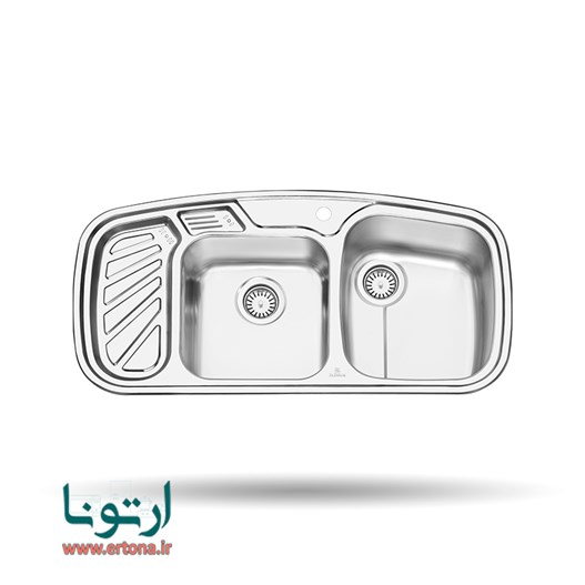 سینک توکار پرنیان استیل مدل PS1205