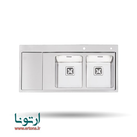 سینک توکار پرنیان استیل مدل PS1216