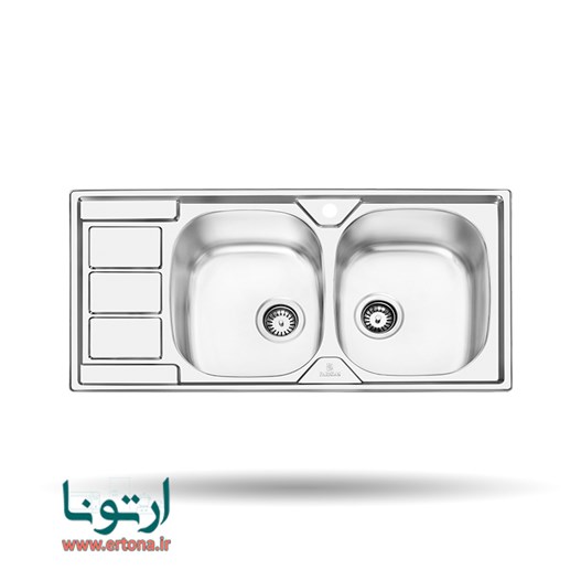 سینک توکار پرنیان استیل مدل PS1217