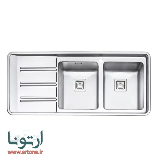 سینک ایلیااستیل مدل 2072 توکار