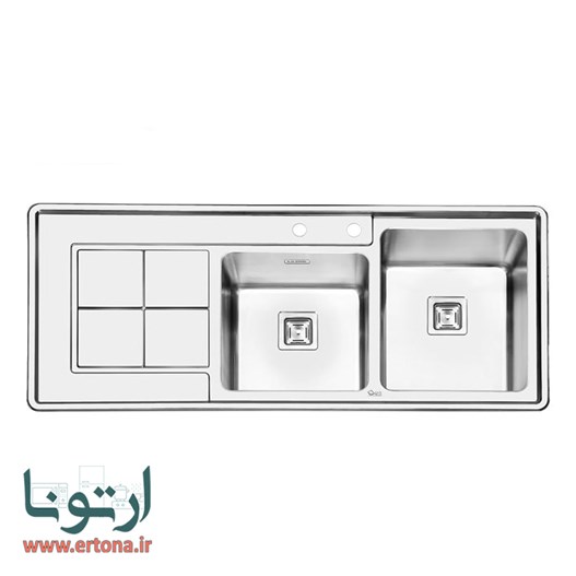 سینک ایلیااستیل مدل 2067 توکار