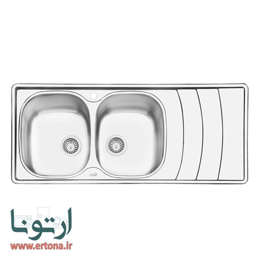 سینک ایلیااستیل مدل 2044 توکار