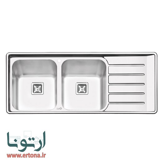 سینک ایلیااستیل مدل 2060 توکار