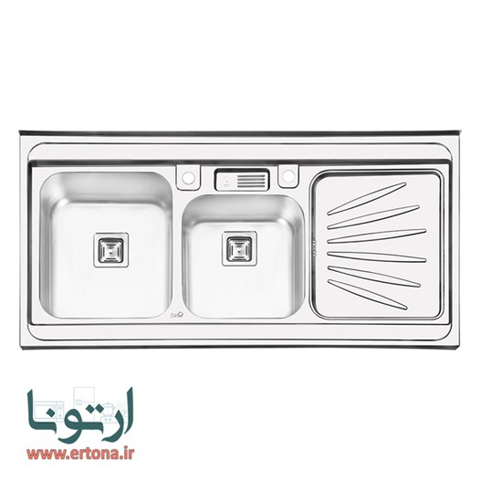 سینک ایلیااستیل مدل 1061 روکار