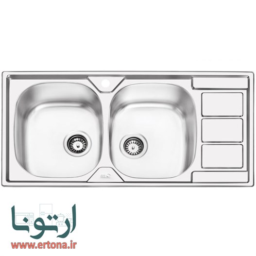 سینک ایلیااستیل مدل 2051 توکار