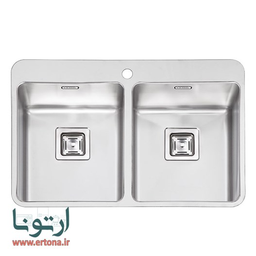 سینک ایلیااستیل مدل 6012 توکار
