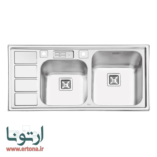 سینک ایلیااستیل مدل 2052 توکار