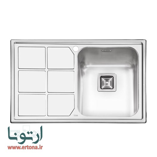 سینک ایلیااستیل مدل 2066 توکار