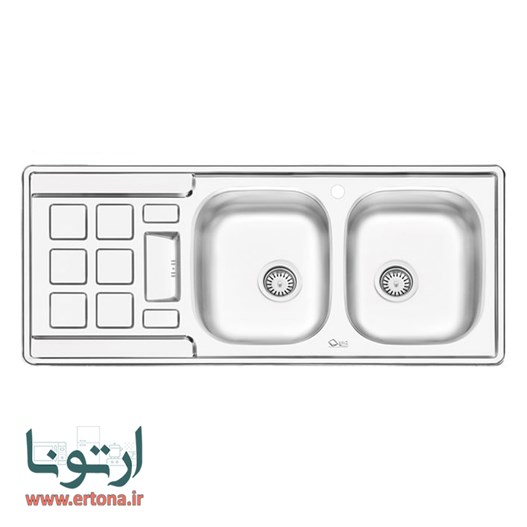 سینک ایلیااستیل مدل 4021 توکار