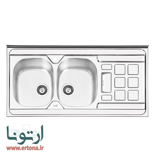 سینک ایلیااستیل مدل 1021 روکار