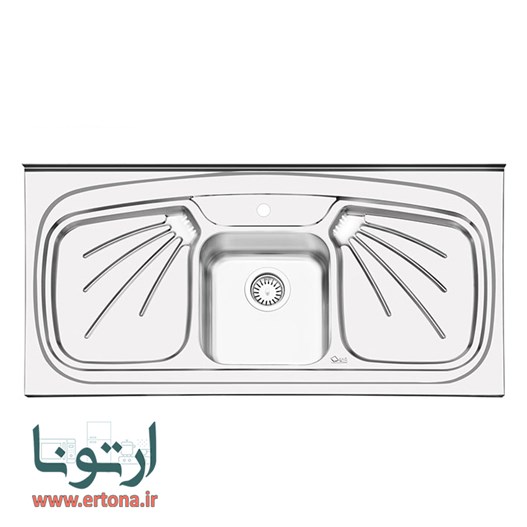 سینک ایلیااستیل مدل 1011 روکار