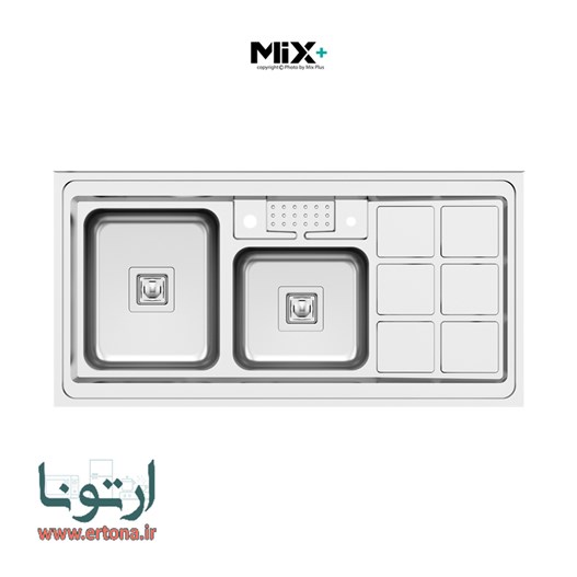 سینک ظرفشویی میکس پلاس مدل 9031S45