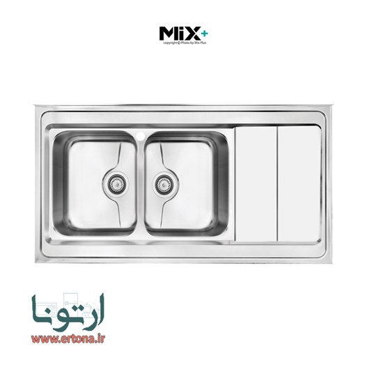 سینک ظرفشویی میکس پلاس مدل 9062P