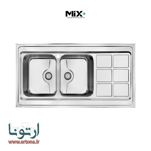 سینک ظرفشویی میکس پلاس مدل 9032P