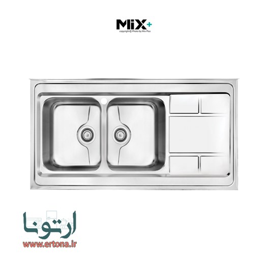 سینک ظرفشویی میکس پلاس مدل 9052P