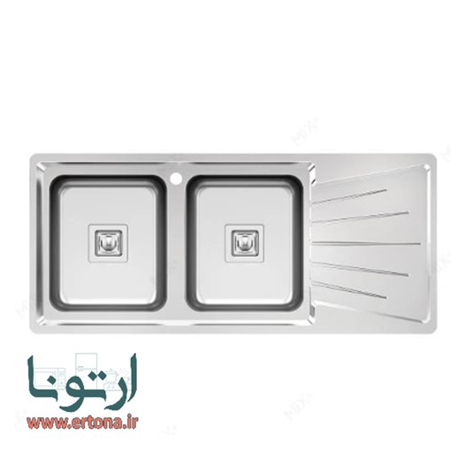 سینک ظرفشویی میکس پلاس مدل 8082S45