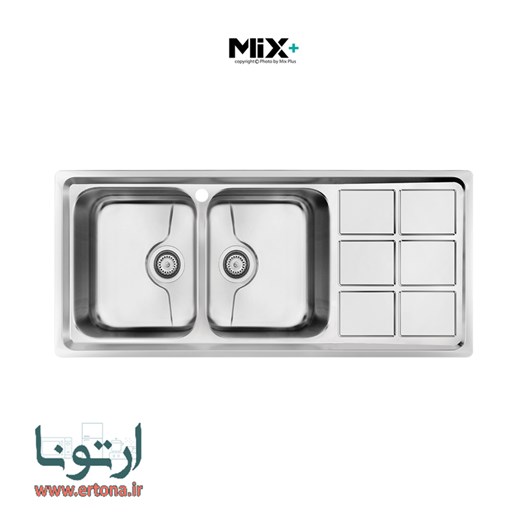 سینک ظرفشویی میکس پلاس مدل 8032P
