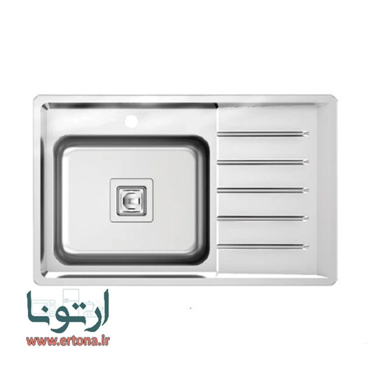 سینک ظرفشویی میکس پلاس مدل6074S45