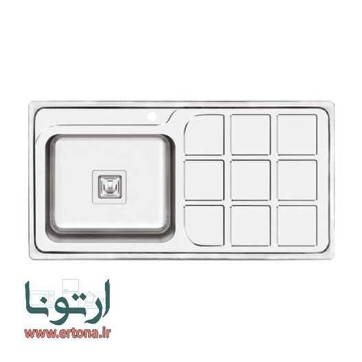 سینک ظرفشویی میکس پلاس مدل 7034S45