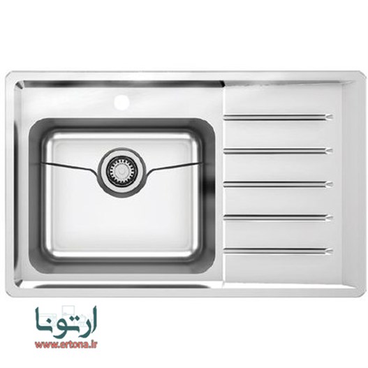 سینک ظرفشویی میکس پلاس مدل 6074P45