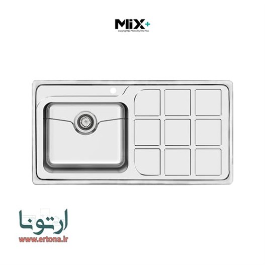 سینک ظرفشویی میکس پلاس مدل 7032P45