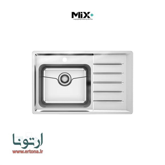 سینک ظرفشویی میکس پلاس مدل 6072P45