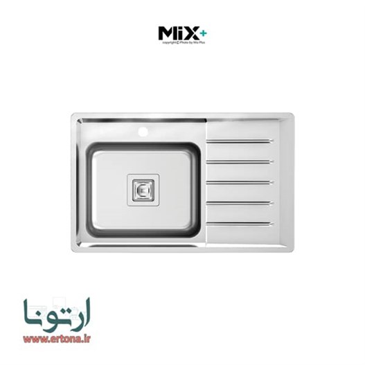 سینک ظرفشویی میکس پلاس مدل 6072S45