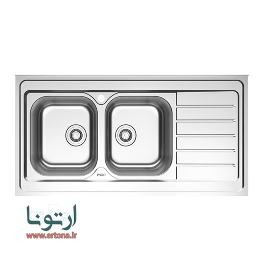 سینک ظرفشویی میکس پلاس مدل 3072