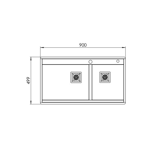 سینک کن مدل BCN302 طول 90
