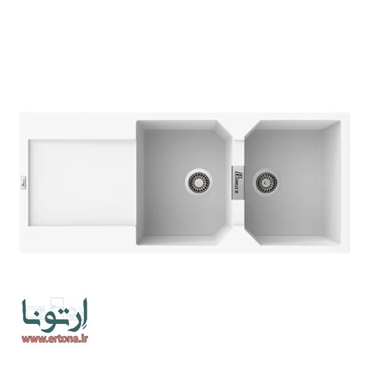 سینک گرانیتی بیمکث مدل 4606 سفید توکار