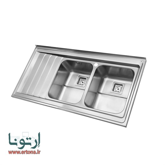 سینک فانتزی استیل البرز مدل 734 روکار