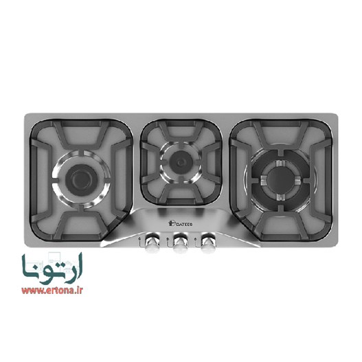 اجاق گاز استیل 3 شعله داتیس مدل DS 375