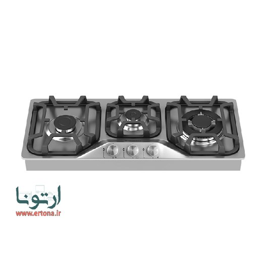 اجاق گاز استیل 3 شعله داتیس مدل DS 375