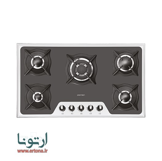 اجاق گاز شیشه ای پرنیان استیل مدل PB5214